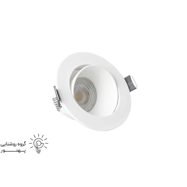 قاب هالوژن گرد abs کد6637