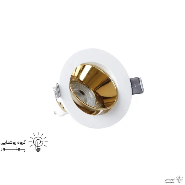 قاب هالوژن گرد abs کد6645
