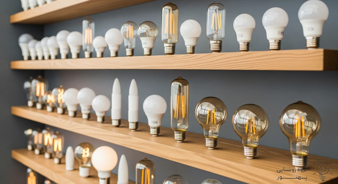 لامپ حبابی دیواری