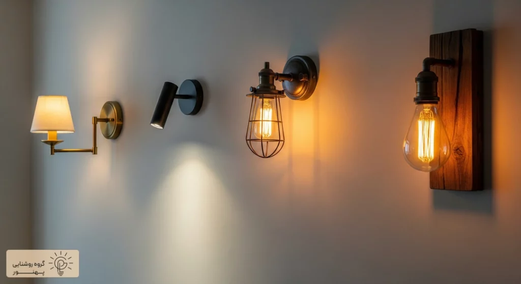 خرید چراغ دیواری لوکس