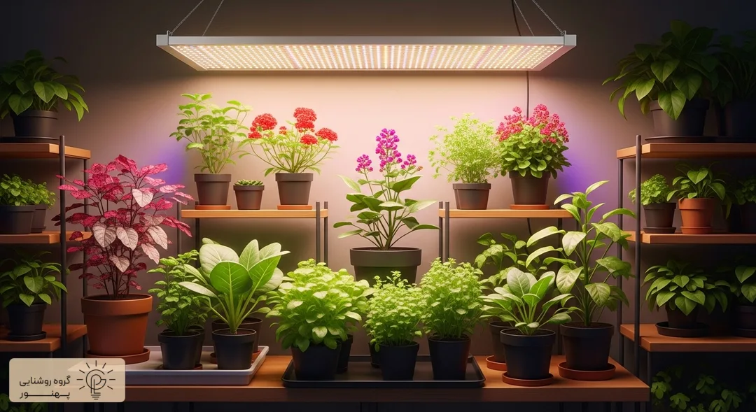انواع لامپ رشد گیاه
